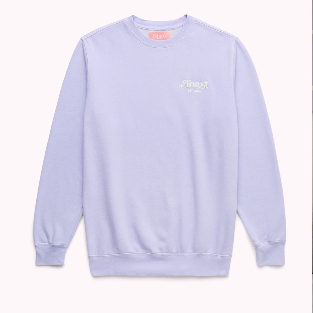 TOAST MERCH LOGO CREWNECK SWEATSHIRT